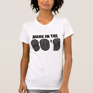 T-shirt fabriqué dans les années 80