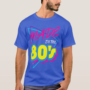 T-shirt Fabriqué dans les années 80 1980 Musique des année