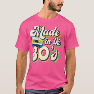 T-shirt Fabriqué Dans Les Années 80 Bande Cassette Rétro T