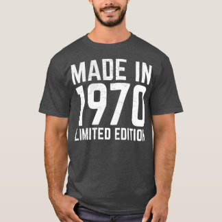T-shirt Fabriqué en 1970