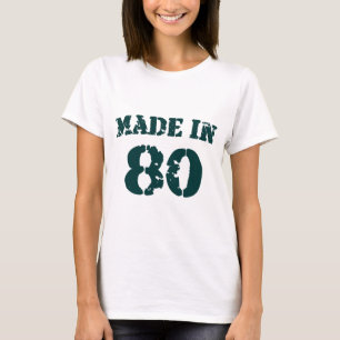 T-shirt Fabriqué En 1980