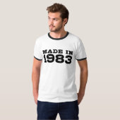 T-shirt Fabriqué en 1983 (Devant entier)