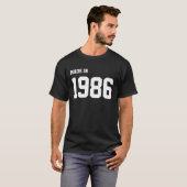 T-shirt Fabriqué en 1986 (Devant entier)
