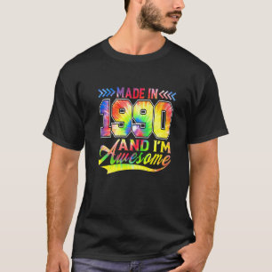 T-shirt Fabriqué En 1990 Et Je suis génial Spectre De Coul