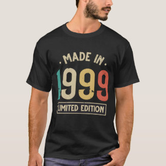 T-shirt fabriqué en 1999 édition limitée garçon