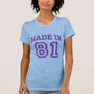 T-shirt Fabriqué en 81