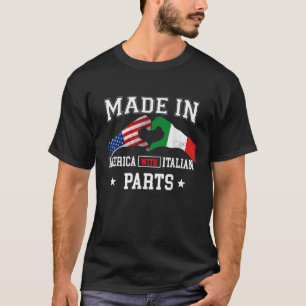 T-shirt Fabriqué en Amérique avec des pièces italiennes Do