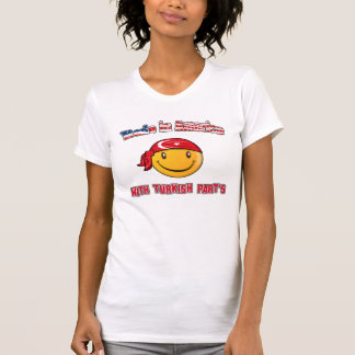 T-shirt Fabriqué en Amérique avec la partie turque