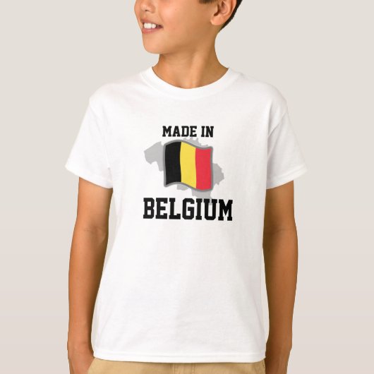 T-shirt Fabriqué en Belgique (Devant)