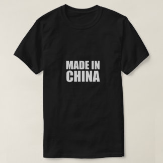 T-shirt Fabriqué en Chine