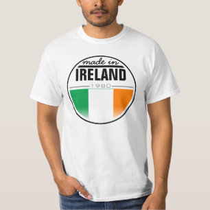 T-shirt Fabriqué… en "Irlande "