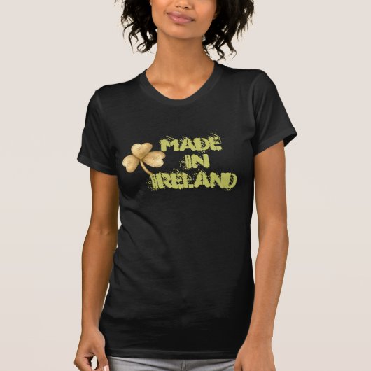 T-shirt fabriqué en irlande (Devant)