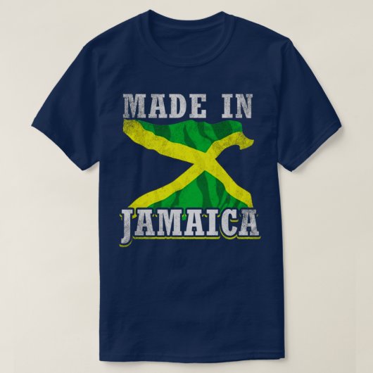 T-shirt Fabriqué en Jamaïque (Design devant)