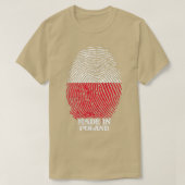 T-shirt Fabriqué en Pologne (Design devant)