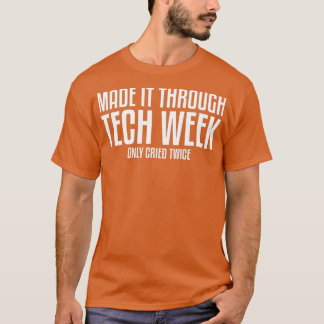T-shirt Fabriqué par Tech Week Théâtre Théâtre Thespian