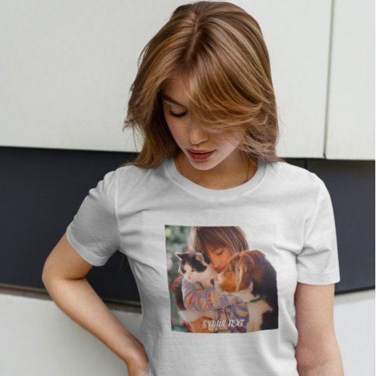 T-shirt Fabriqué sur mesure /Ajouter une photo et un T-shi