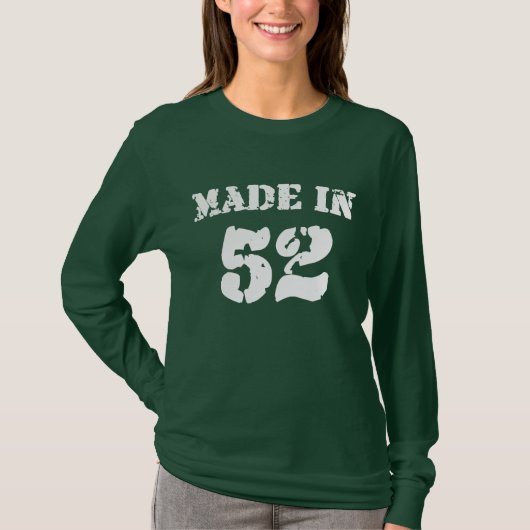 T-shirt Fabriquée En 1952 (Devant)