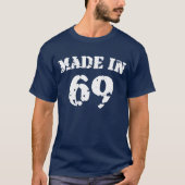T-shirt Fabriquée En 1969 (Devant)