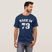 T-shirt Fabriquée En 1973 (Devant entier)