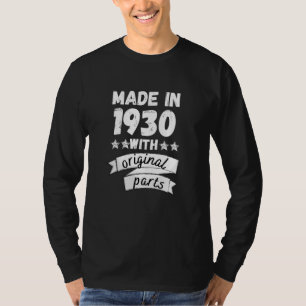T-shirt fabriqués en 1930 avec des pièces d'origine,