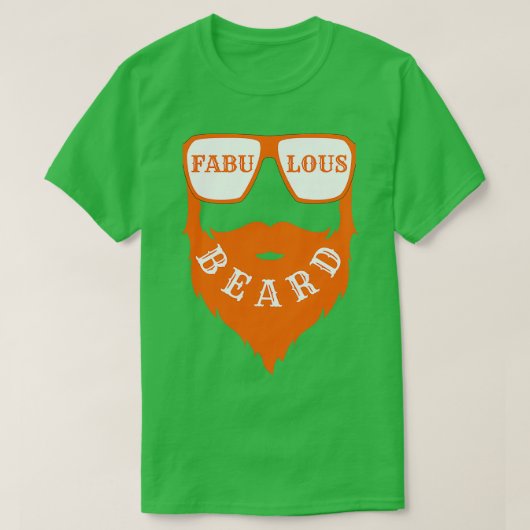 T-shirt fabuleuse barbe 50 (Design devant)