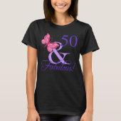 T-shirt Fabuleux 50e anniversaire pour les femmes (Devant)