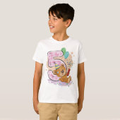 T-shirt "Fabuleux 5 ans" (Devant entier)