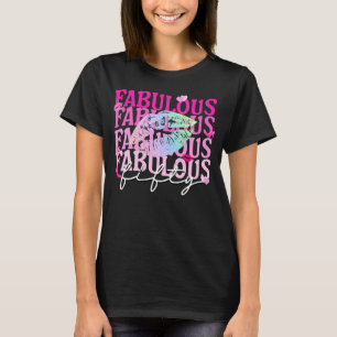 T-shirt Fabuleux Cinquante lèvres colorées 50e anniversair
