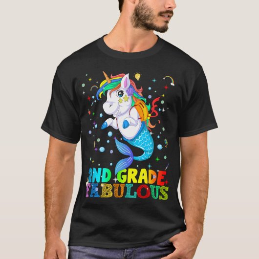 T-shirt Fabuleux de 2e année (Devant)