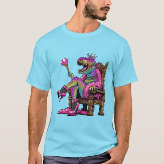 T-shirt Fabuleux dinosaure (Devant)