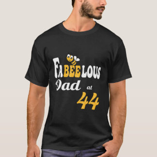 T-shirt Fabulous Fabeelous Papa Bee Honeycomb Daddy 44Th B
