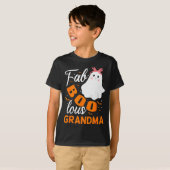 T-shirt Fabulous Faboolous Grandma Ghost Halloween (Devant entier)
