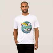 T-shirt Fabulous Nicaragua logo toucan (Devant entier)