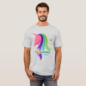 T-shirt Fabulous Unicorn (Devant entier)