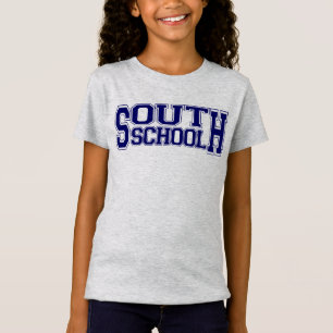 T-Shirt Fac du sud grise de l'école des filles (COURSES