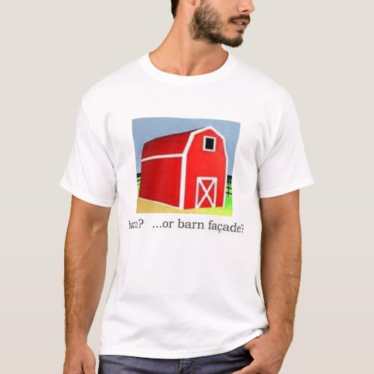 T-shirt façade de grange ? (Problème de Gettier) (Devant)