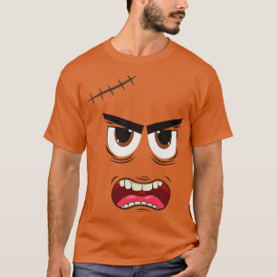 T-shirt Face 1 mignonne monstre