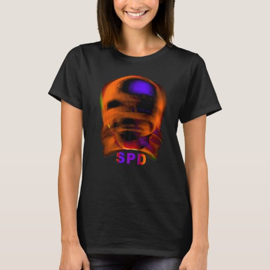 T-shirt Face Abstraite (Devant)