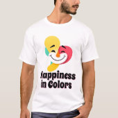 T-shirt Face Abstraite joueuse (Devant)
