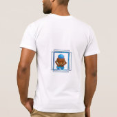 T-shirt Face au nez. (Dos)