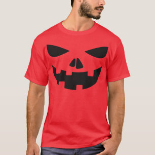T-shirt Face citrouille 4