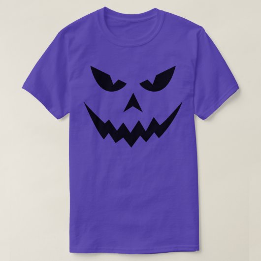 T-shirt Face citrouille 5 (Design devant)