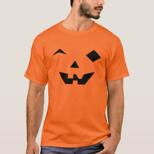 T-shirt Face Citrouille Halloween