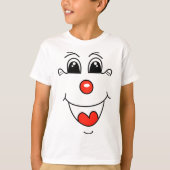 T-shirt face clown (Devant)