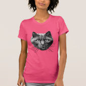 T-shirt Face de chat (Devant)