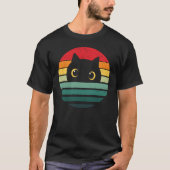 T-shirt Face de chat mignonne (Devant)