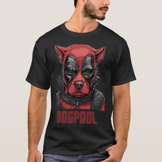 T-shirt Face de chien (Devant)