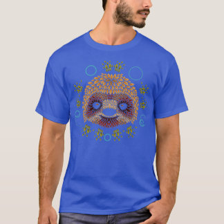 T-shirt Face de fentes