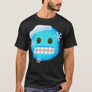 T-shirt Face de gel à froid Emoticon