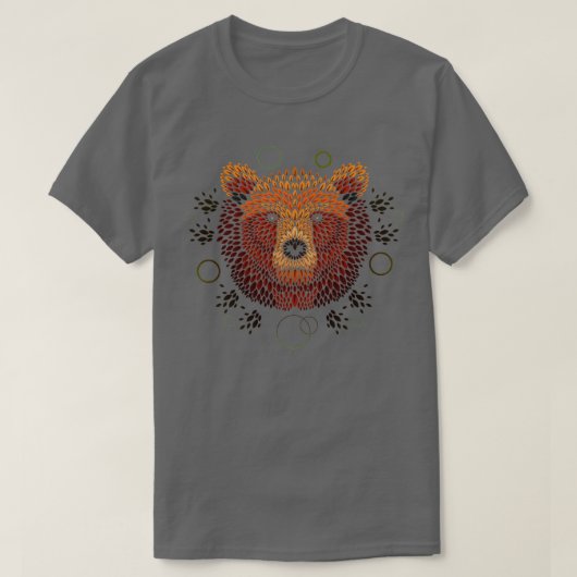 T-shirt Face de l'ours (Design devant)